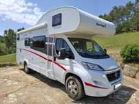 Autocaravana familiar espaçosa Sunlight A72. Totalmente equipada!