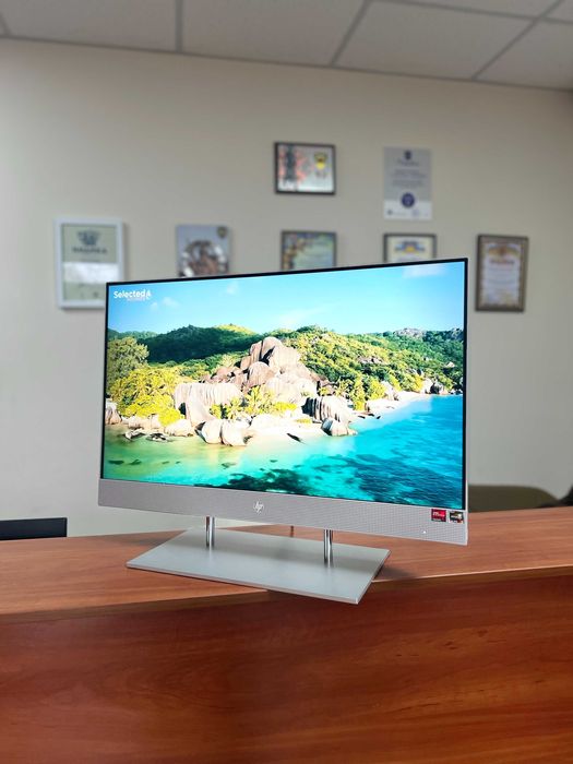 Моноблок HP All-in-One 27·Ryzen 5 4500U·16ГБ+SSD 512·27"відеокарта 2ГБ