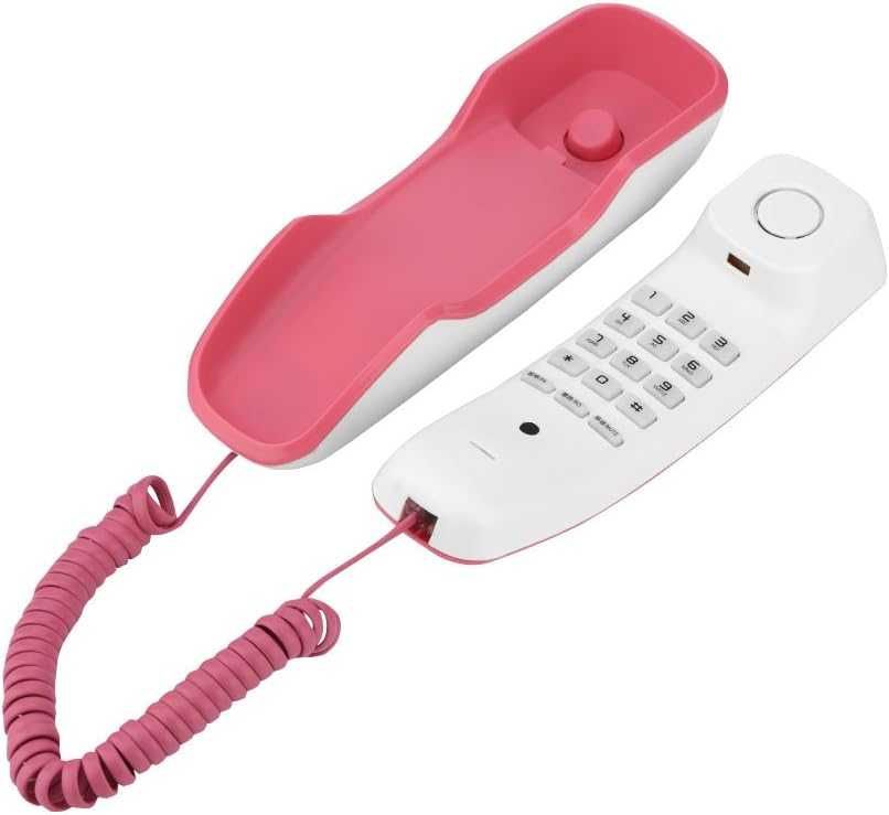 Telefon stacjonarny, przenośny, telefon do montażu na ścianie Topiky