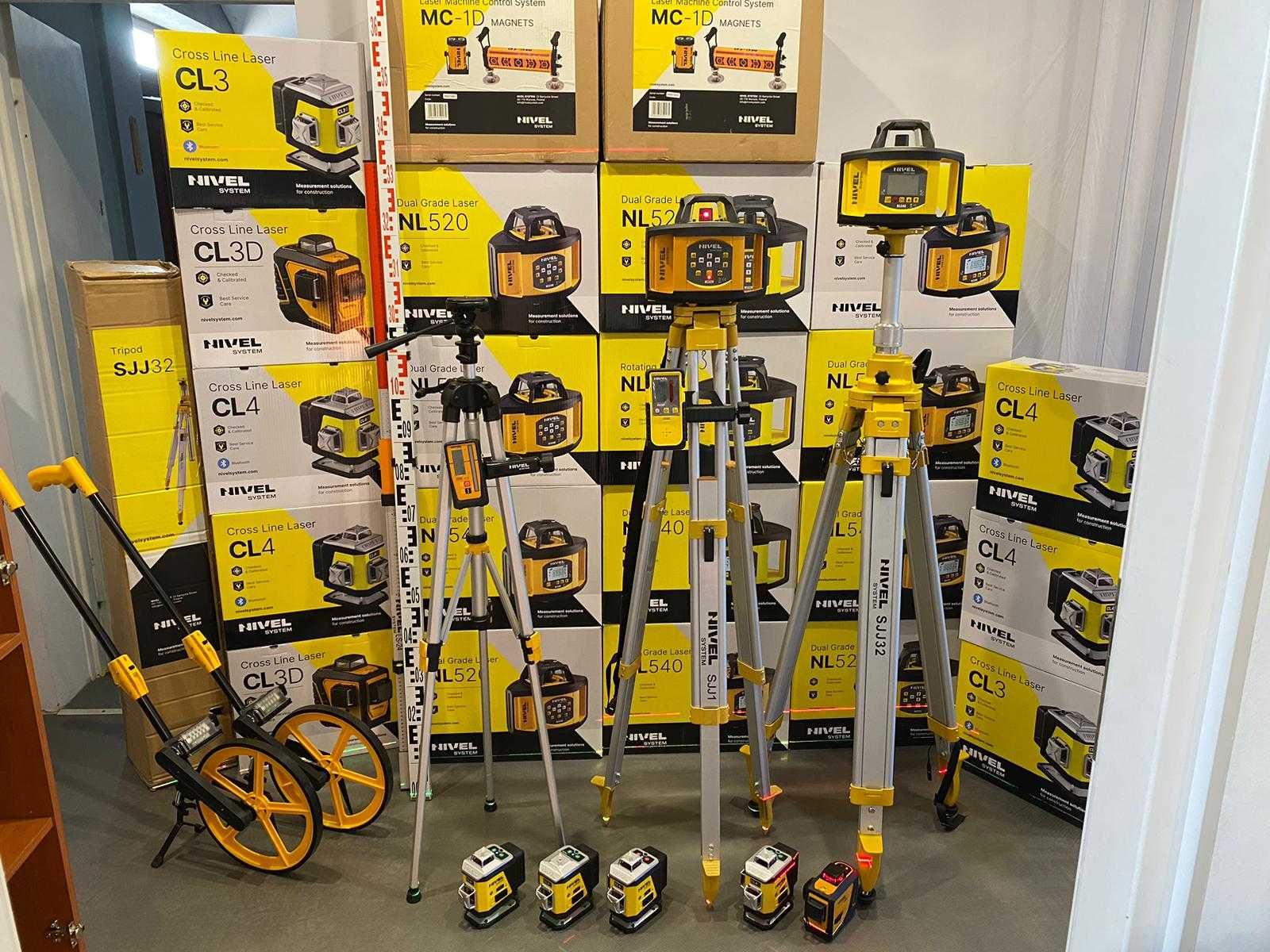 Nivel System NL520 Digital RD700 Statyw SJJ1 Łata LS-24 Niwelator