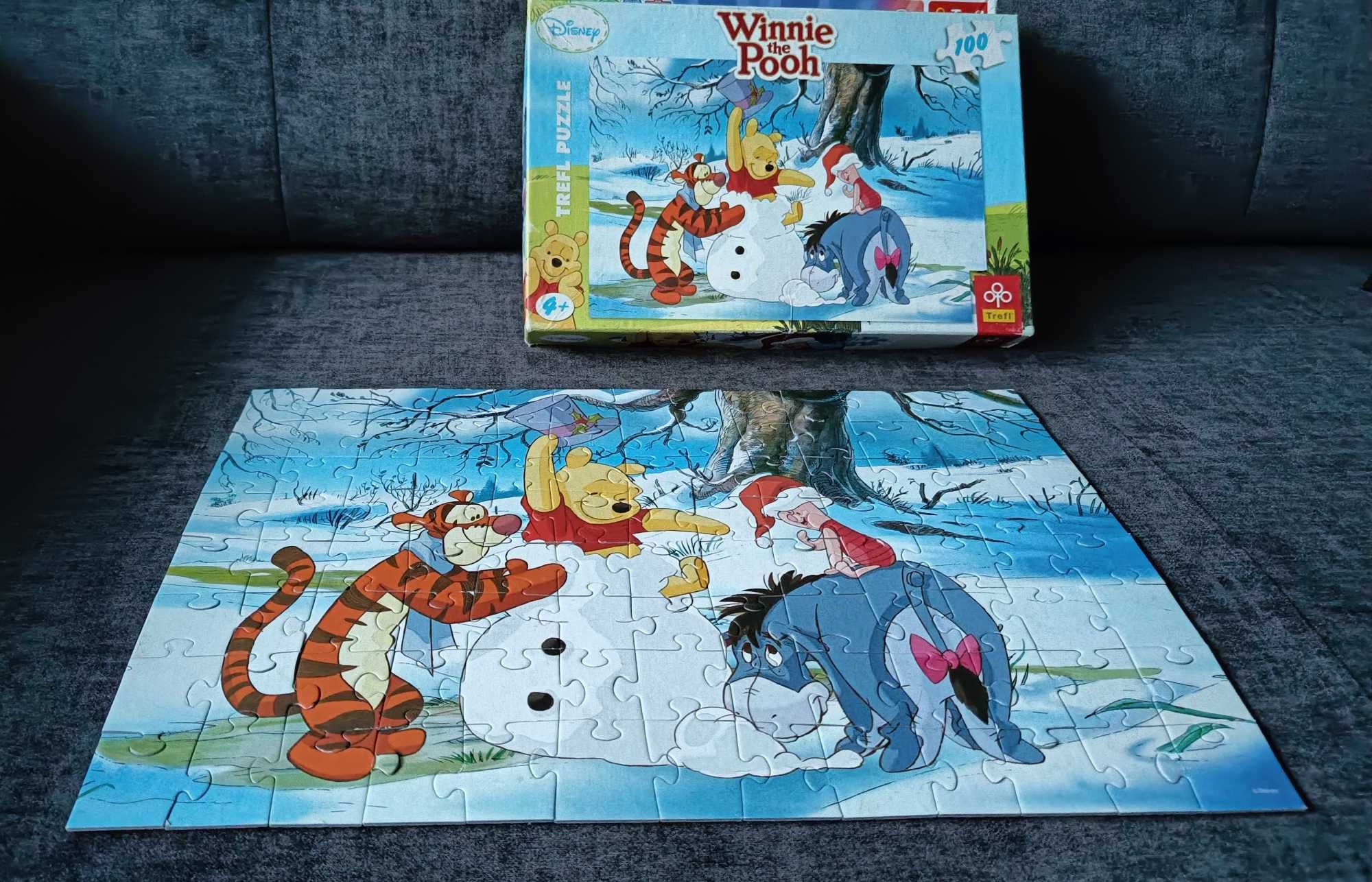 Figurki i puzzle Pidzamersi Kubuś Puchatek