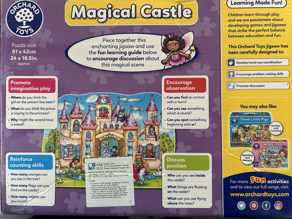 Великі Пазли Magical Castle ( Jigsaw Puzzle)