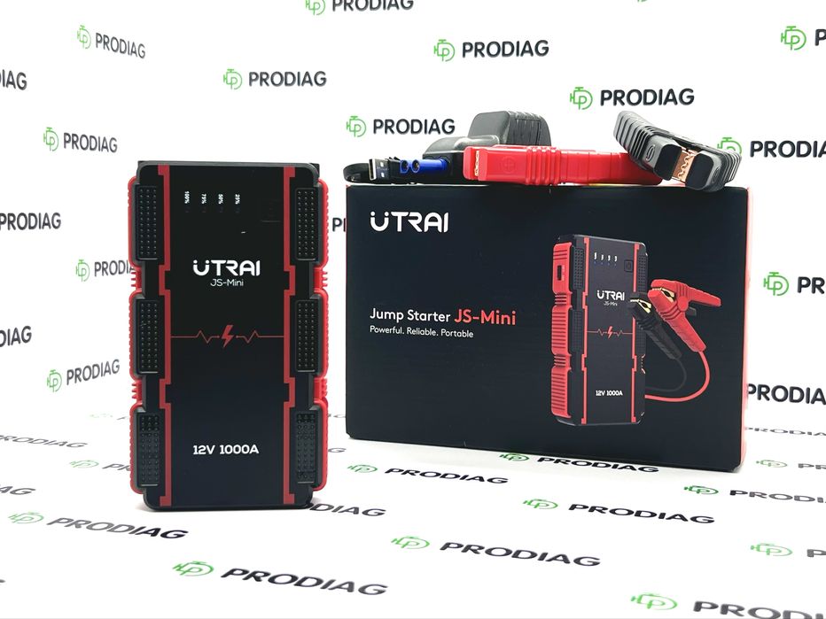 Пуско-зарядний пристрій UTRAI Jump Starter JS-Mini(1000А, 12V, 48,1Wh)