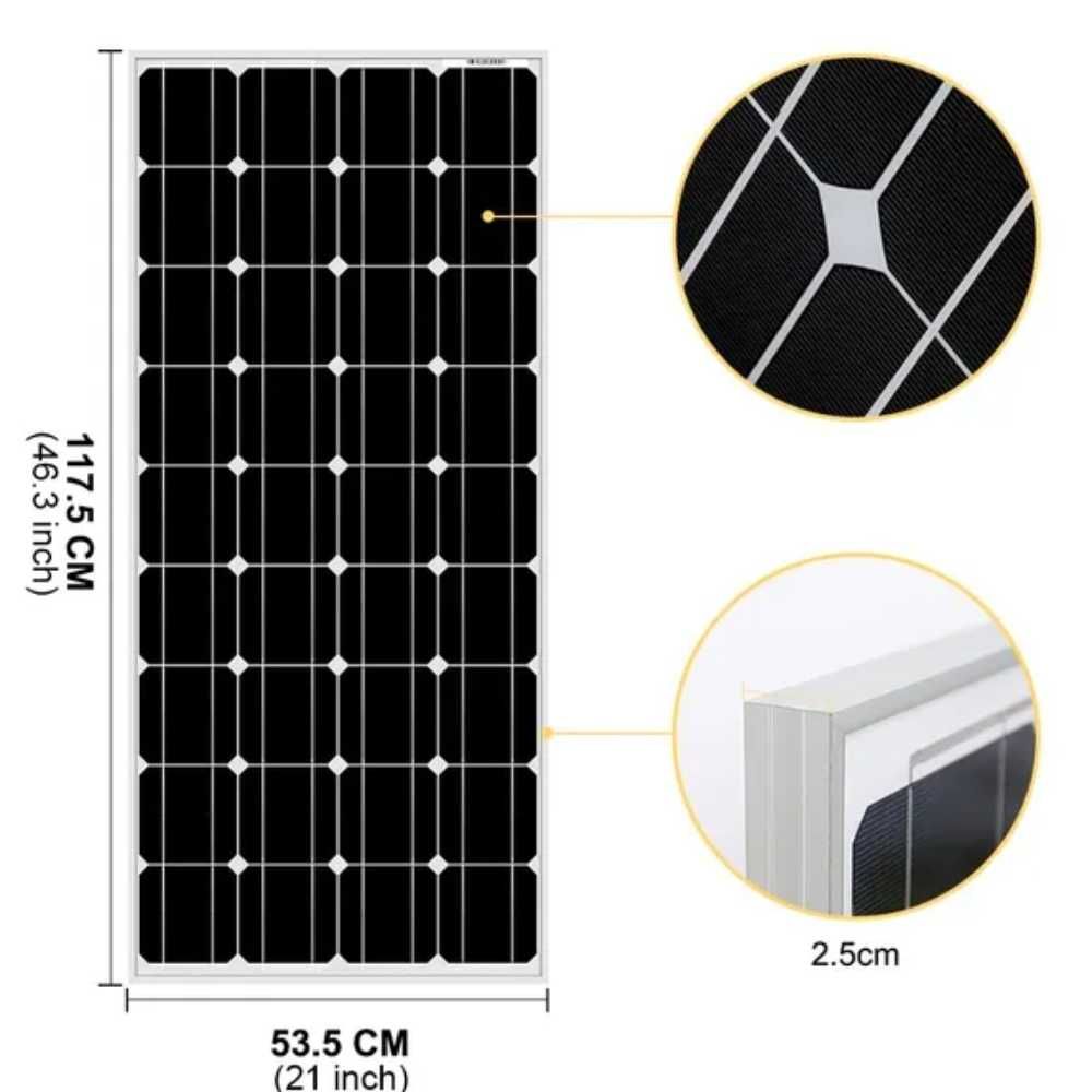 PANEL Fotowoltaiczny Solarny 200W Przenośna BATERIA