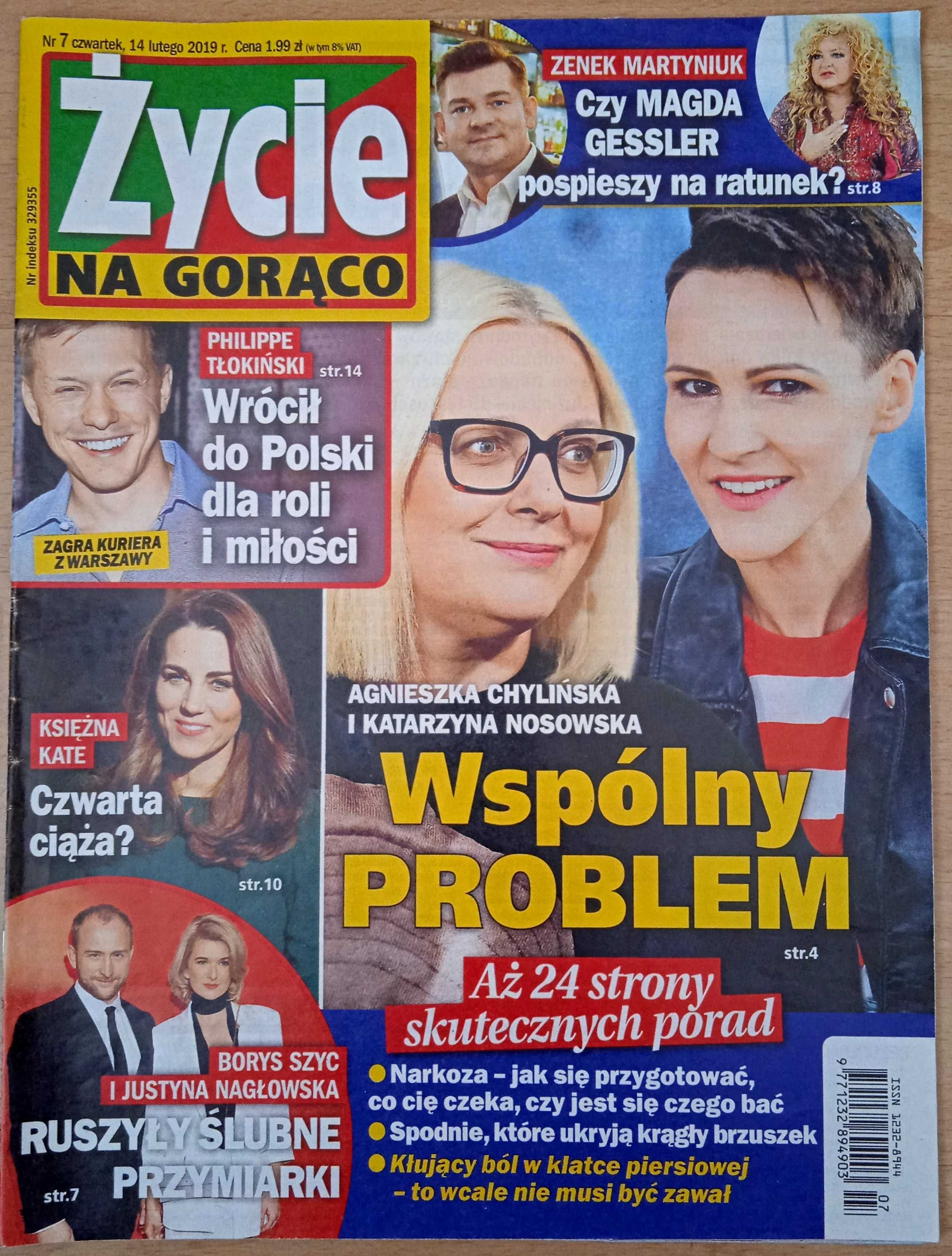 Życie na gorąco 2019 Nosowska Chylińska księżna Kate Szyc