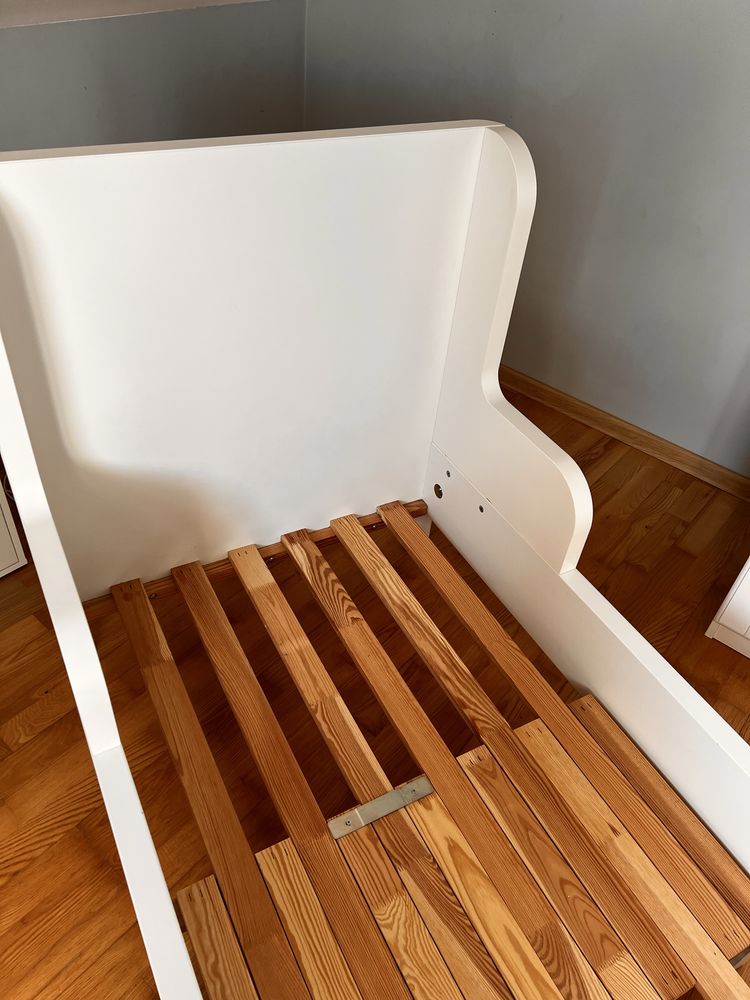 Lozko ikea busange materac gratis 90x140 90x175 90x210