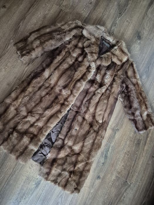 Futro Rozmiar S M naturalne