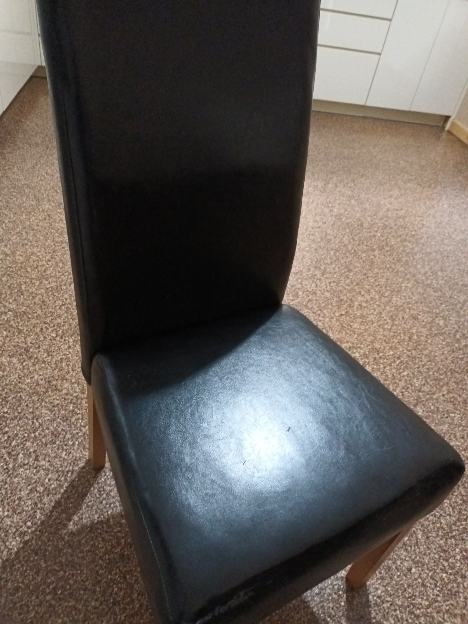 Krzesło skórzane