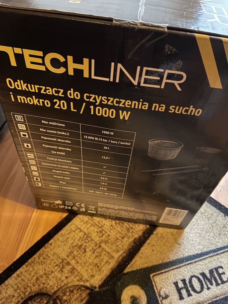 Odkurzacz TechLiner na sucho/mokro