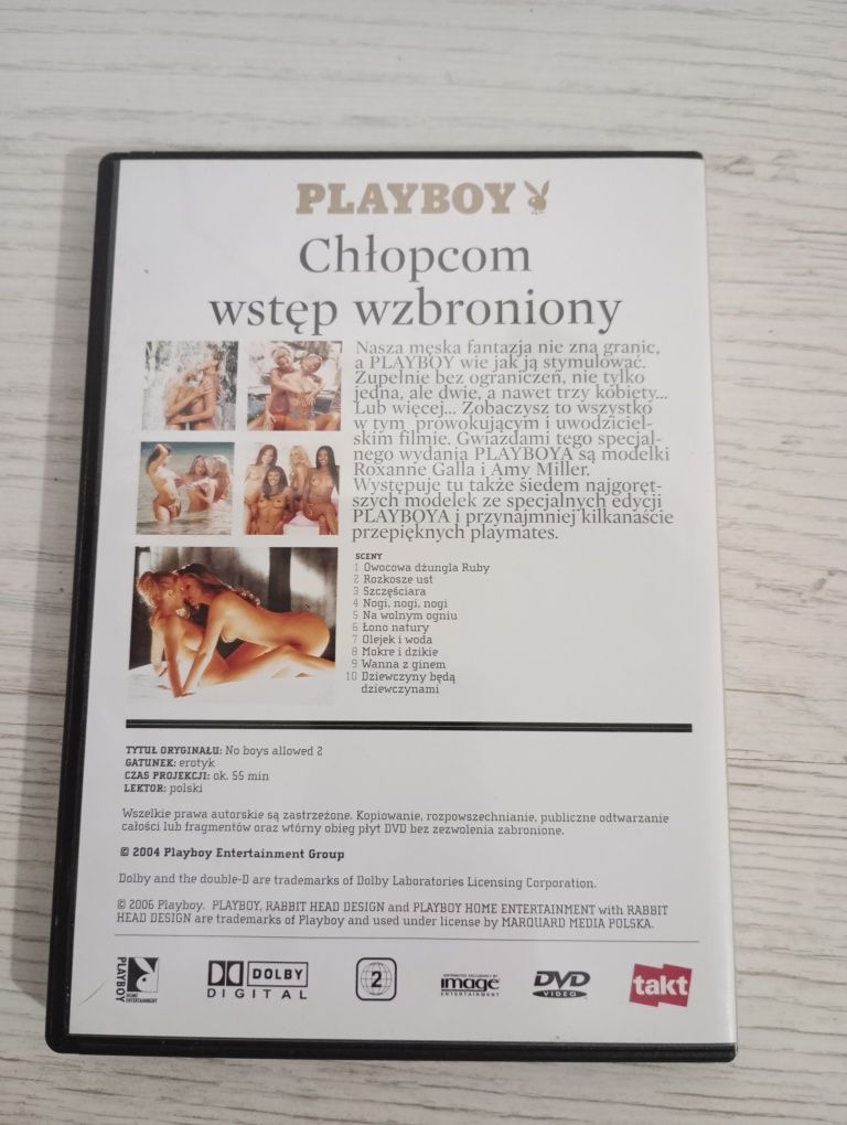 Chłopcom wstęp wzbroniony Playboy DVD