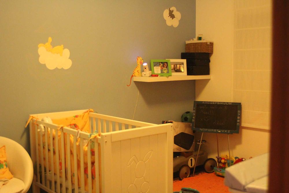 Berço / cama bebe lacada + Colchão (oferta)