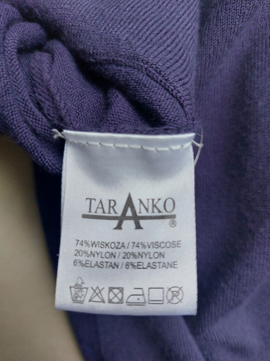 Nowy śliwkowy sweter/bolerko Taranko
