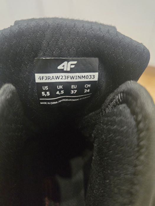 Buty zimowe 4F rozmiar 37