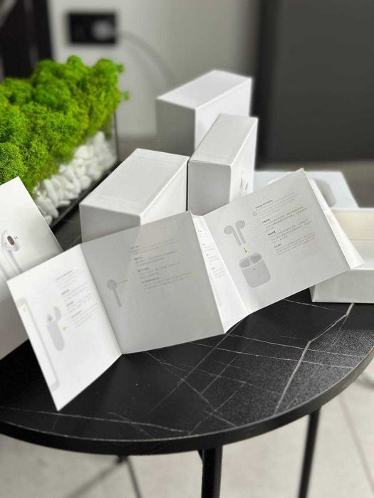 Топові Навушники АірПодс Про 2 генерації Бюджетні Люкс +чохол