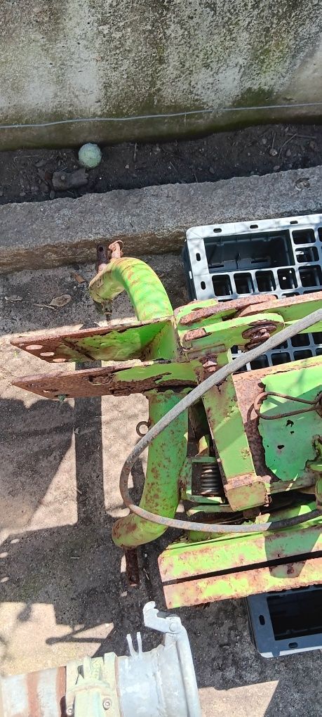Segadeira de dois tambores para recuperar