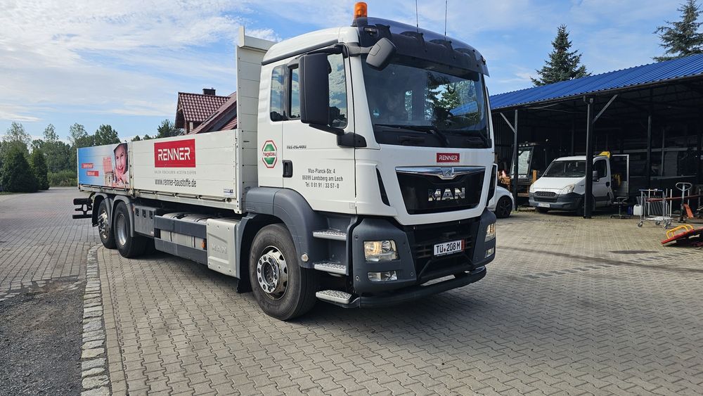 MAN TGS 26.400 6x2  HDSoś skrętna  Manual !!
