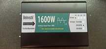 Інвертор напруги 12-220v 1600/800w. Перетворювач. Преобразователь.