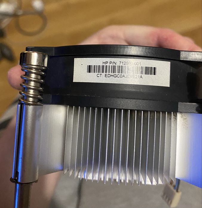 Płyta główna Nuvoton HP LGA1150, RAM 16GB, chlodzenie CPU HP