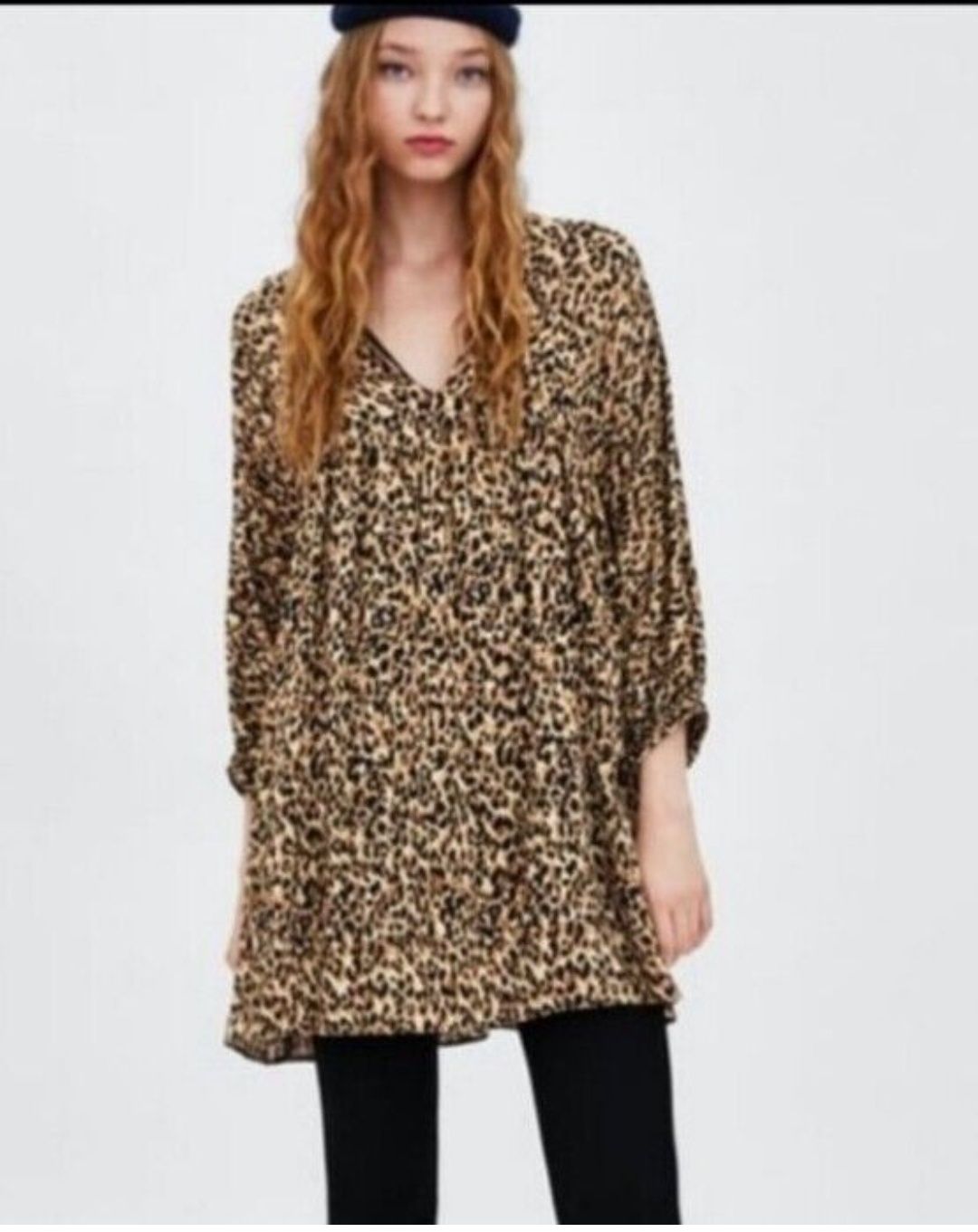 Сукня Zara M leopard