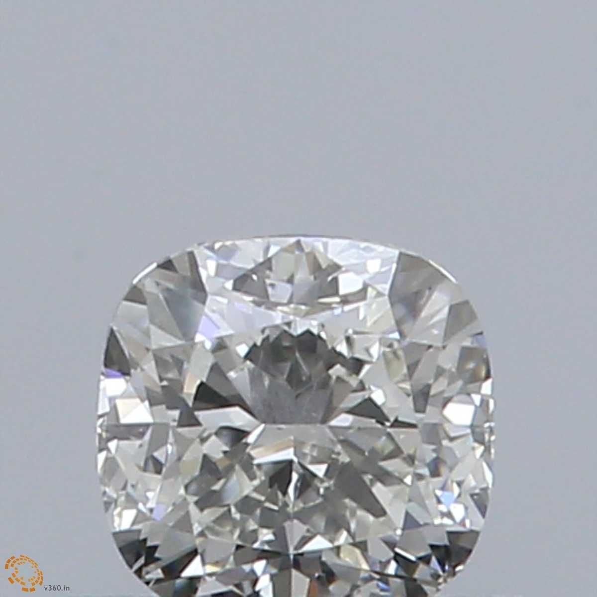 Brylant Diament 0.5 ct K / Si1 Cushion GIA