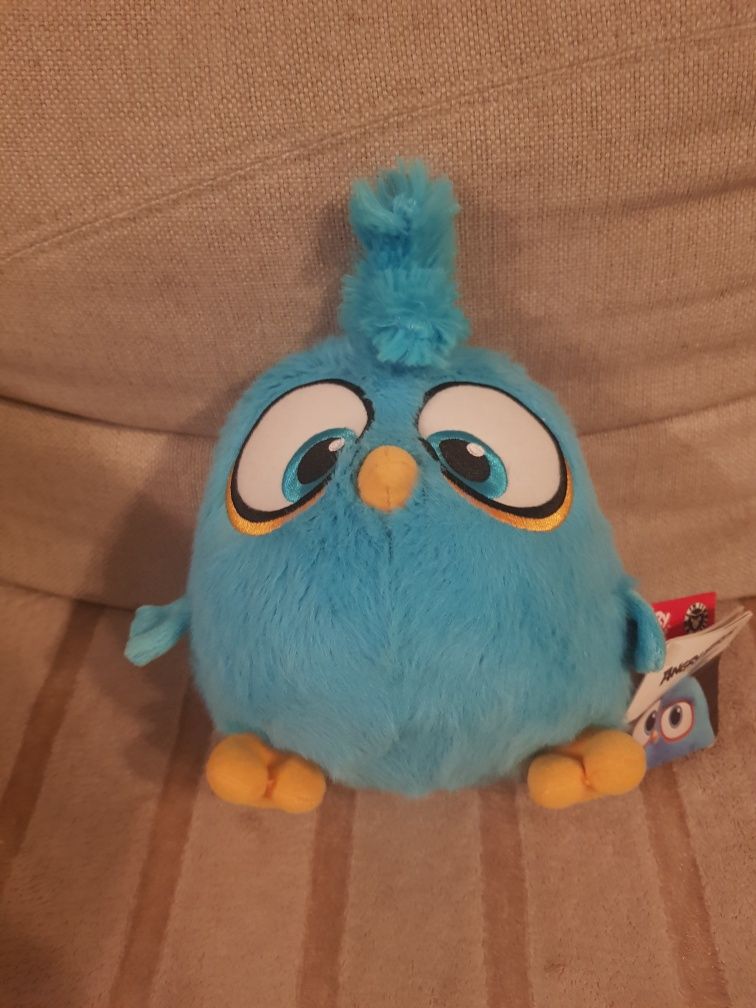 Pluszak maskotka Angry Birds blue niebieski jak nowy