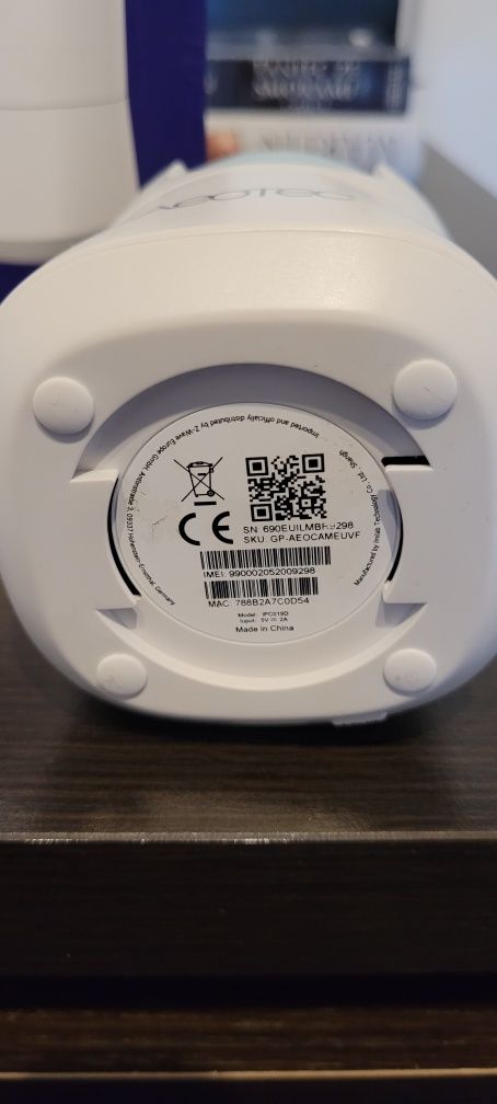 Kamera WiFi Aeotec 360, podgląd na telefonie, Smartthings, IPhone
