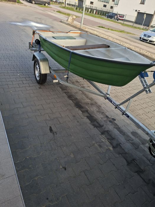 Nowa łódka łódź 250x130 plaskodenna transport