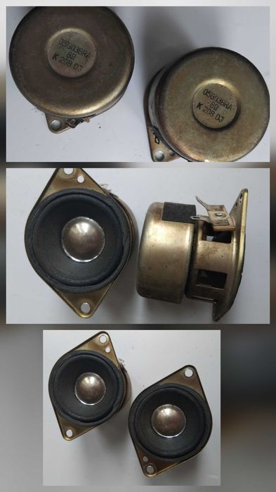 Аудіо динамік різнокаліберний