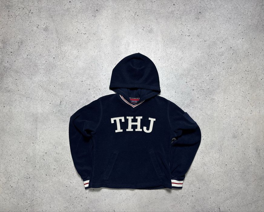 Женская Флисовая Кофта Худи THJ Tommy Hilfiger Jeans Шерпа S