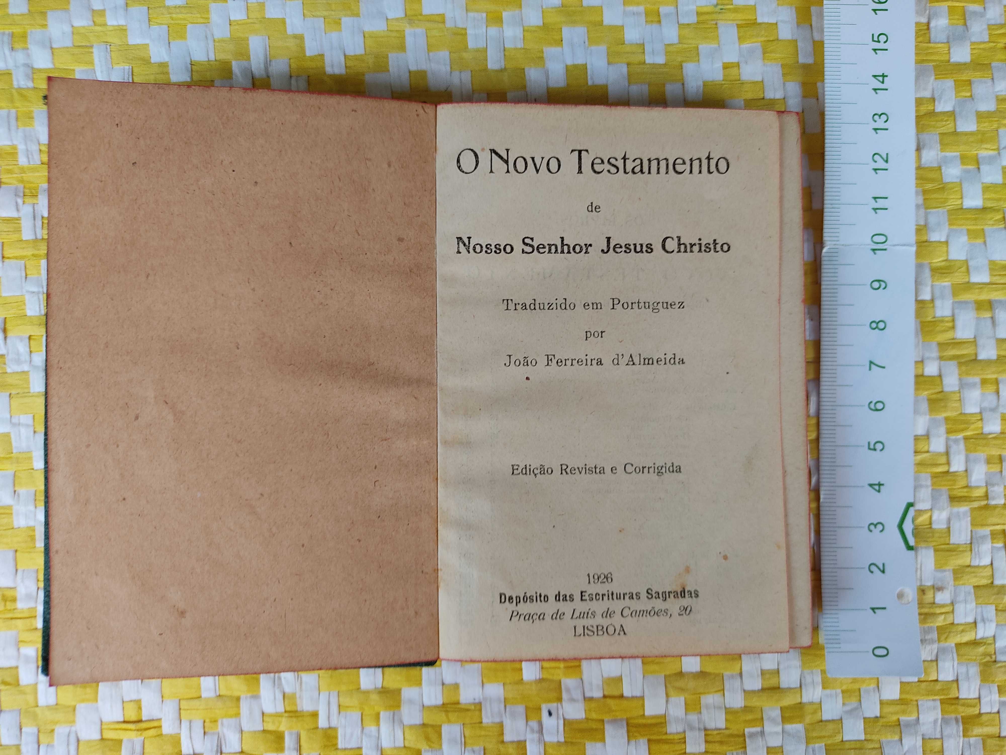 O Novo Testamento de Nosso Senhor Jesus Cristo