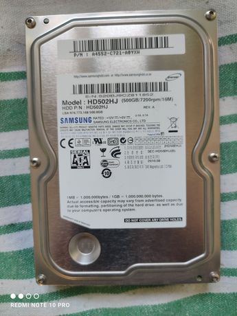 Dysk twardy Samsung 500GB HD502HJ