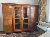 Sprzedam regał drewniany antyk stara biblioteczka