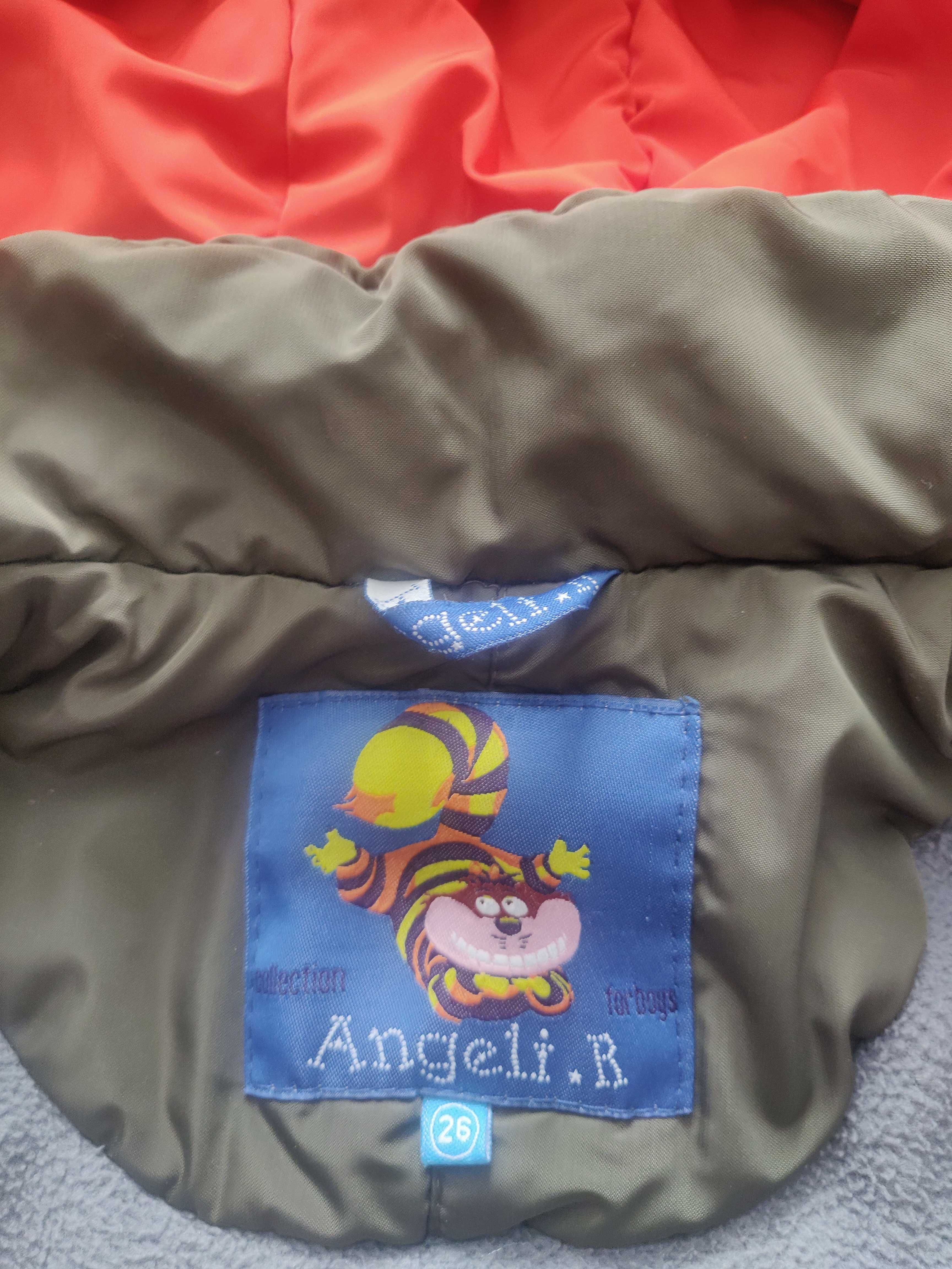 Kуртка Collection for boys Angeli.R р.26 5-7 лет, зеленая (цвет хвои)