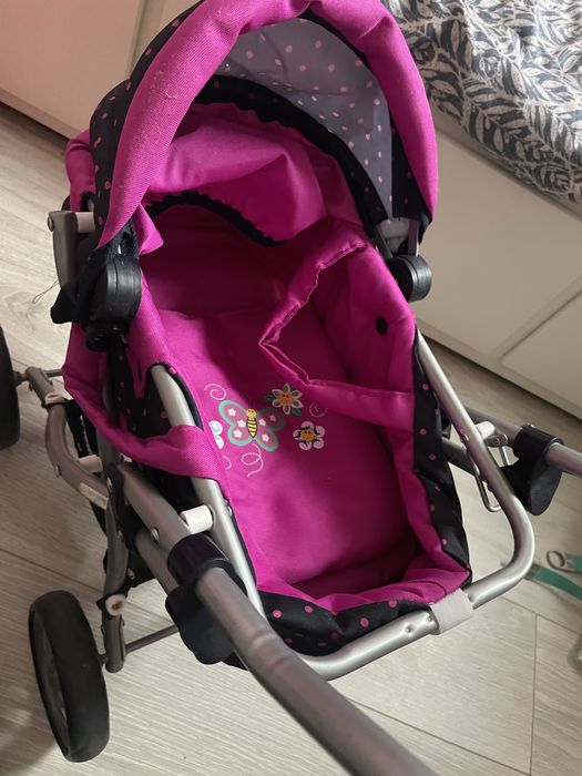 Дитяча іграшкова коляска