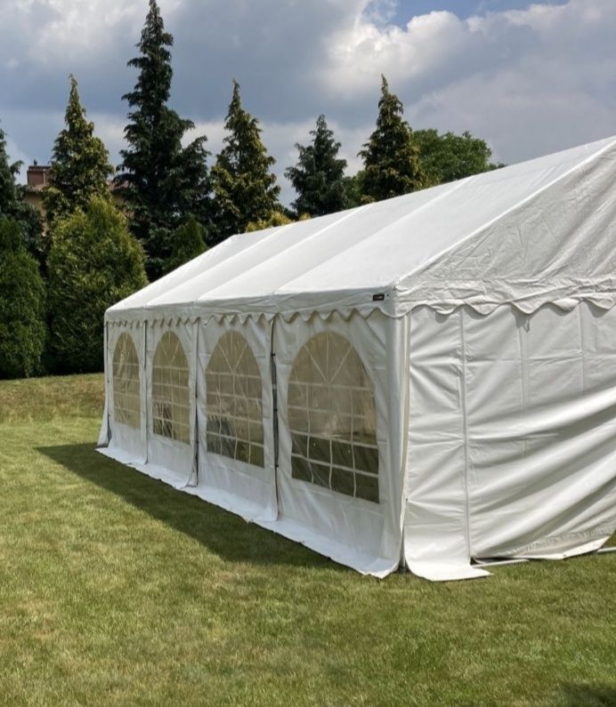 Wynajmę namiot pawilon imprezowy / ogrodowy 5x8m, ławki oraz stoły