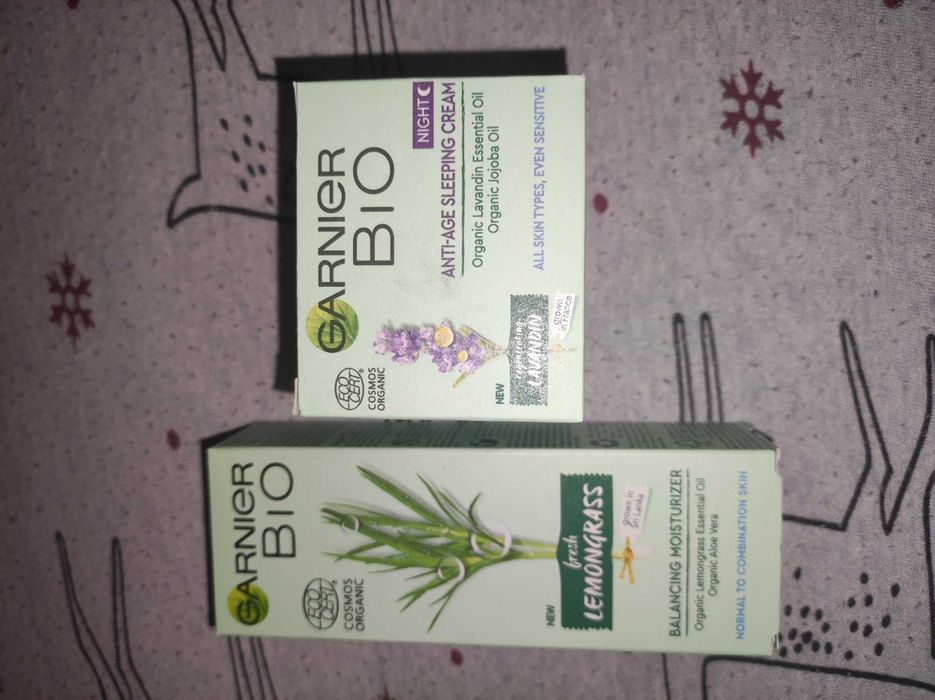 Garnier Bio dwa kremy nowe