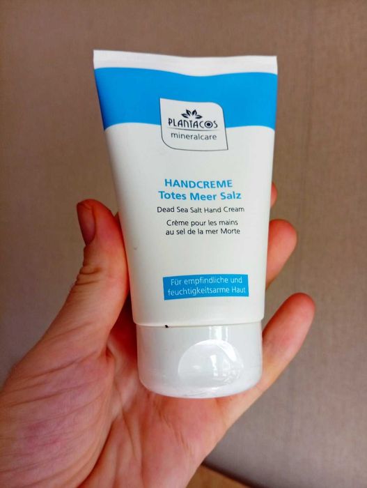 Крем для рук PLANTACOS с солью Мертвого моря 100 мл для сухой кожи рук