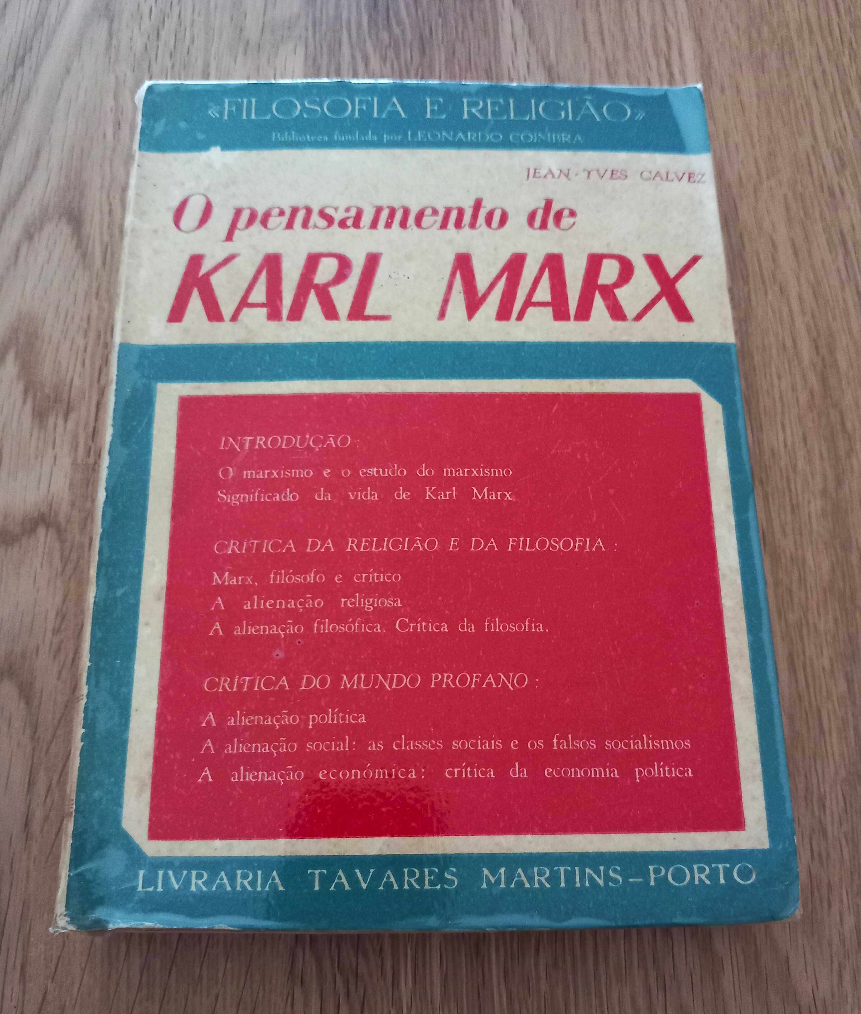 O Pensamento de Karl Marx - Jean-Yves Calvez - Vol.1