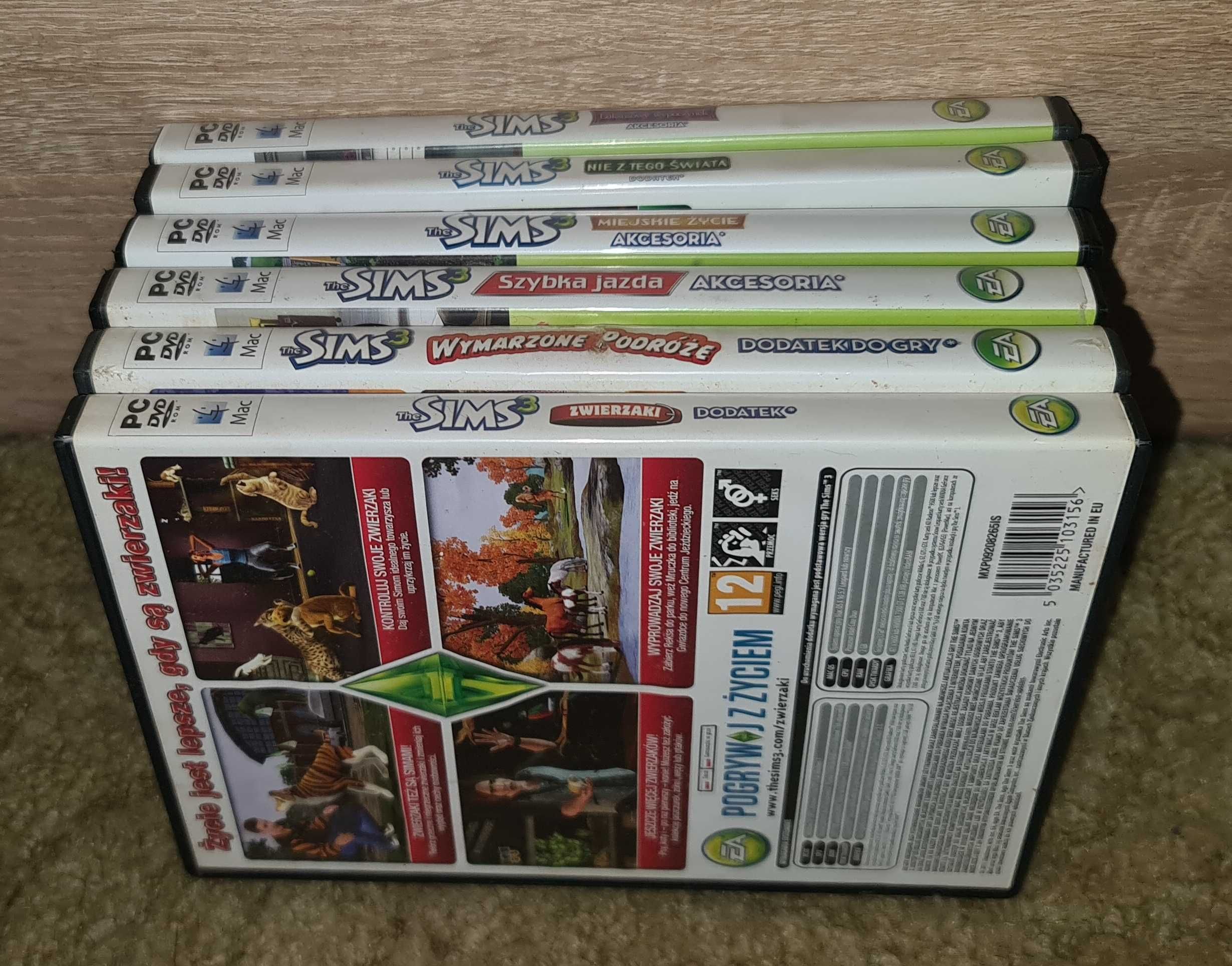 The Sims 3 Zestaw 6 Dodatków