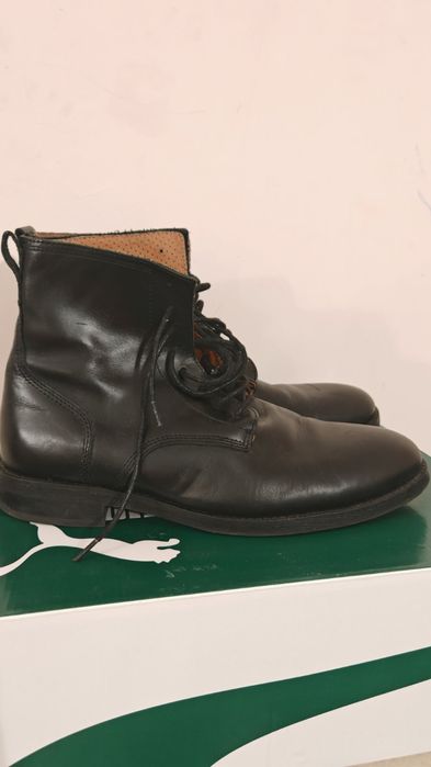 Ботинки чоловічі з натуральної шкіри Франція