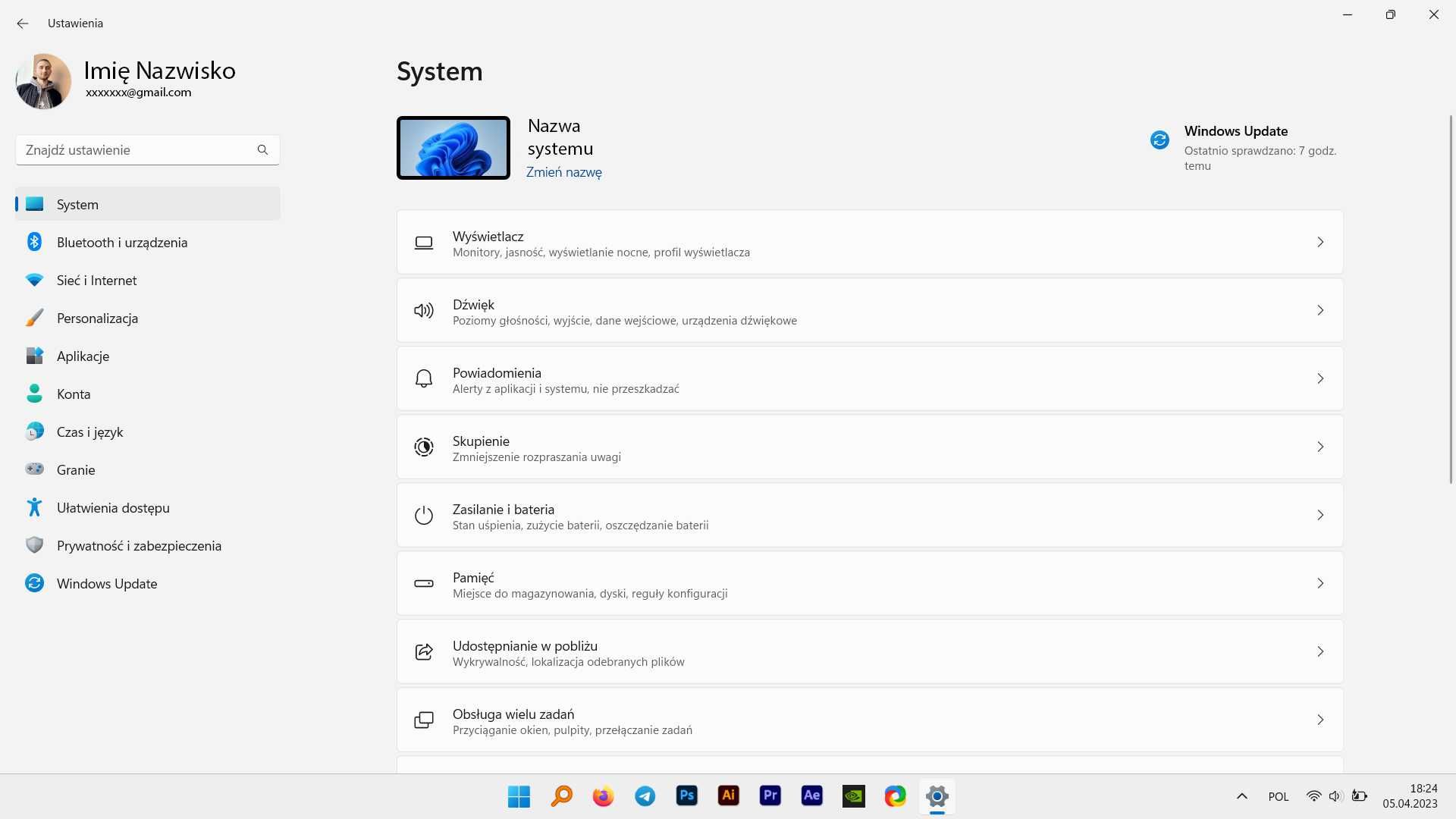 Instalacja systemu Windows 11