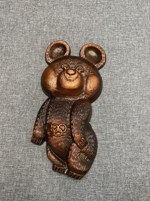 Misza Miszka olimpiada Moskwa CCCP na ścianę