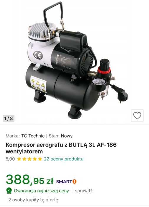 Mini kompresor 23L/min AF186