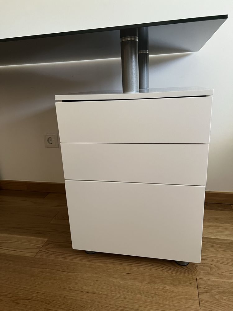 Secretaria de escritorio + cadeira