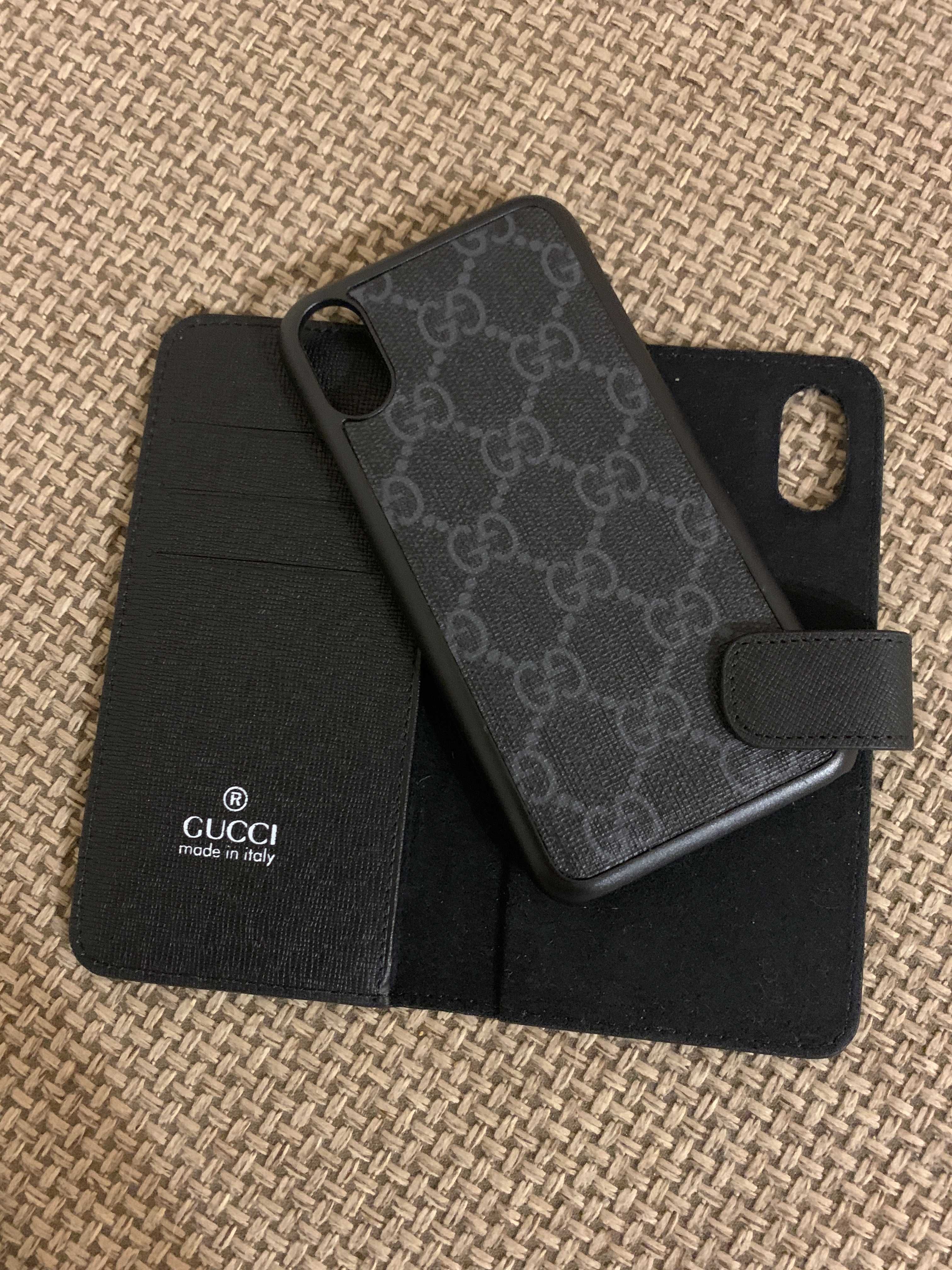 Чехол-книжка Gucci для Apple iPhone XS. Italy