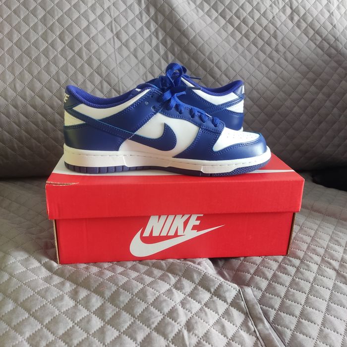 Nike dunk azul  e branco