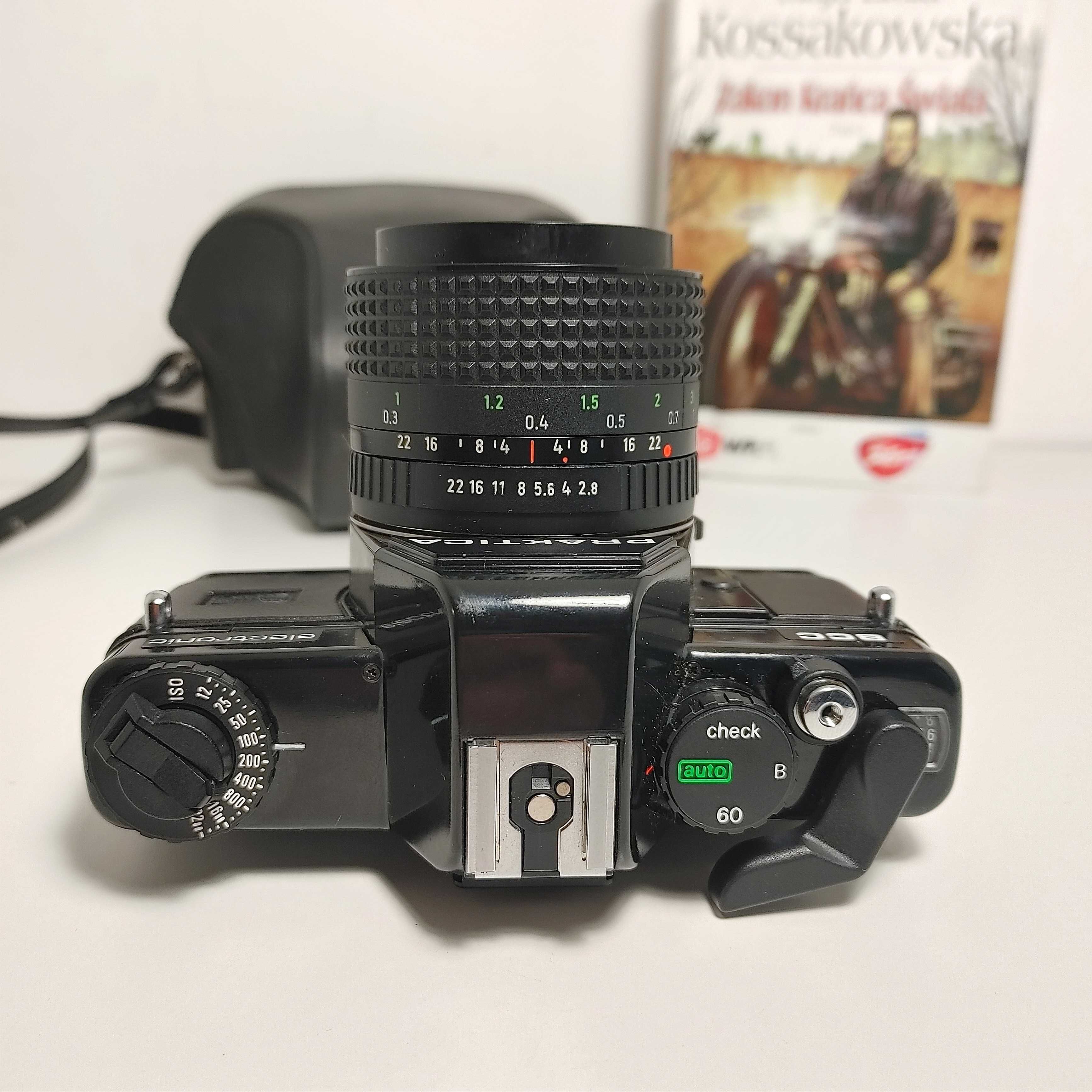Carl Zeiss Jena Lustrzanka analogowa PRAKTICA BCC Pentacon 28 mm 1:2,8