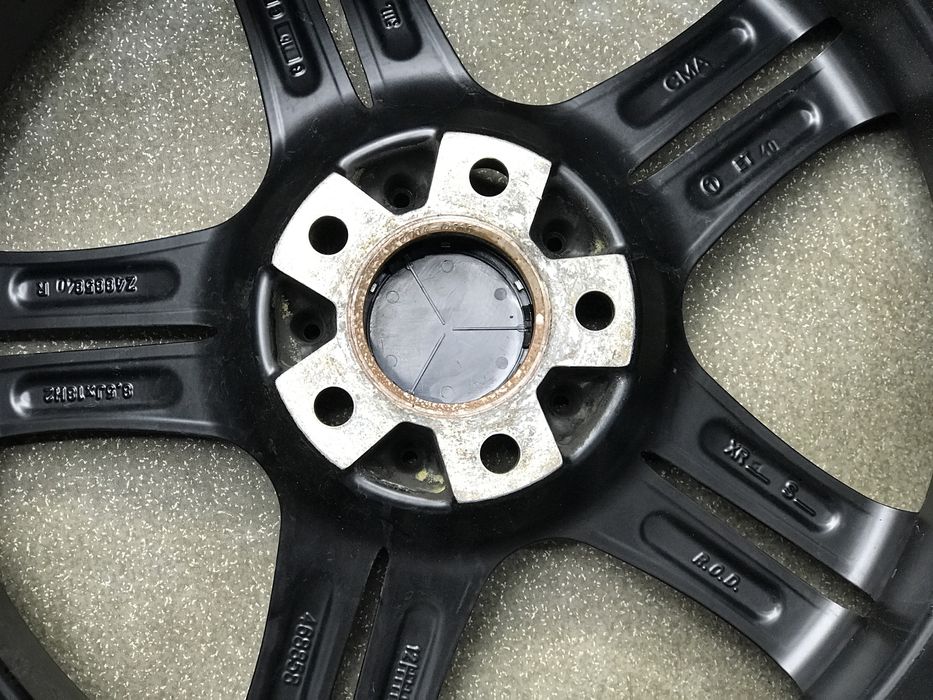Диски R18 5 112 et40 Оригінал R.O.D. Різноширокі Mercedes титани