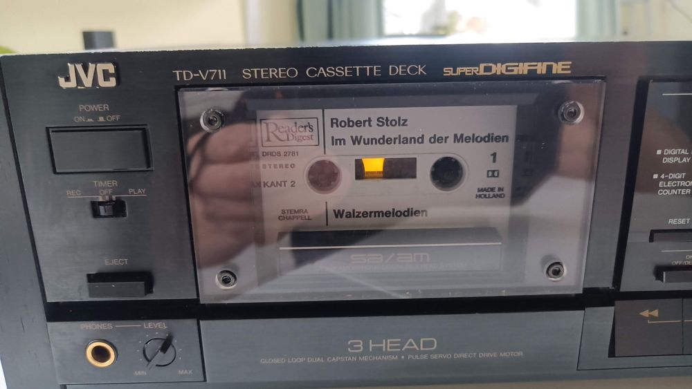 JVC TD-V711 Stereo Cassette Deck
