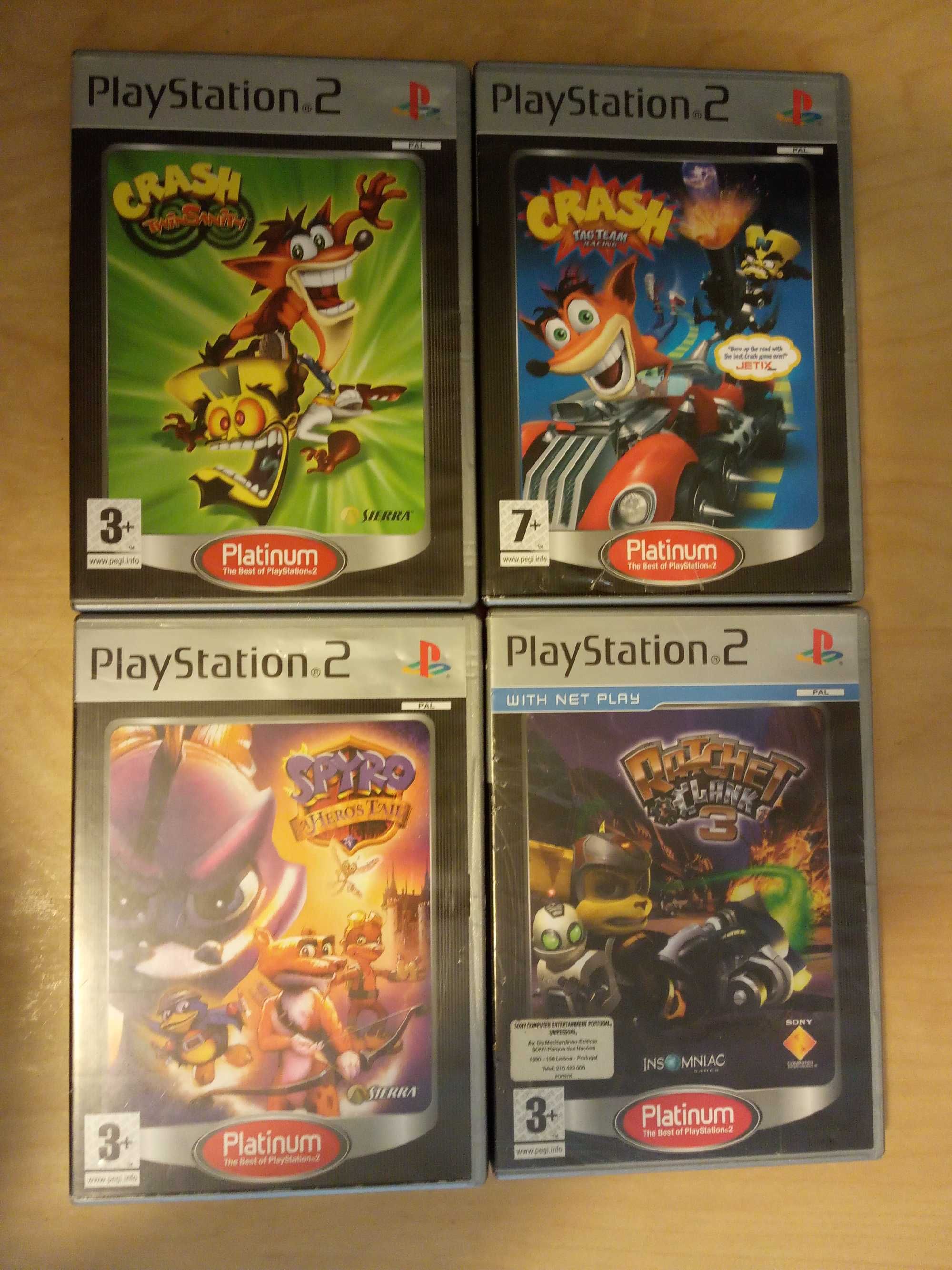 Jogos PS2 - Pack ou individual